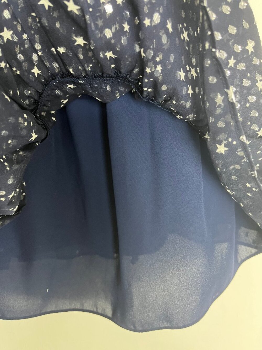 Kate Spade Night Sky Lurex Dot Star Bright Skirt 2 NEW - Picture 5 of 5